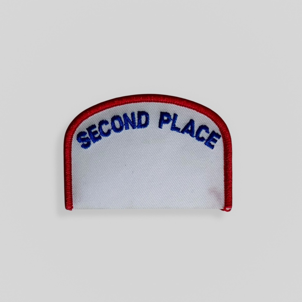 Pep wear UIL letterman jacket patch Second Place Marching Band Sports Choir